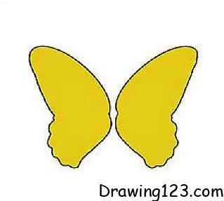 Butterfly Drawing Idea 11