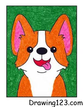Dog Drawing Idea 7