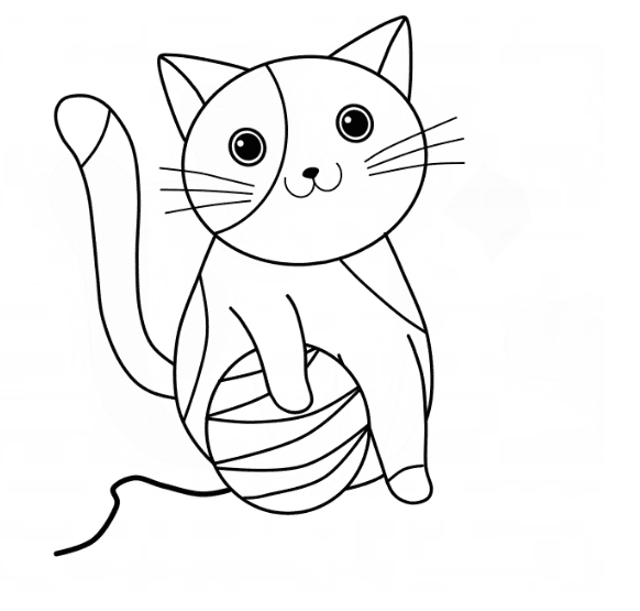 menggambar Kucing 