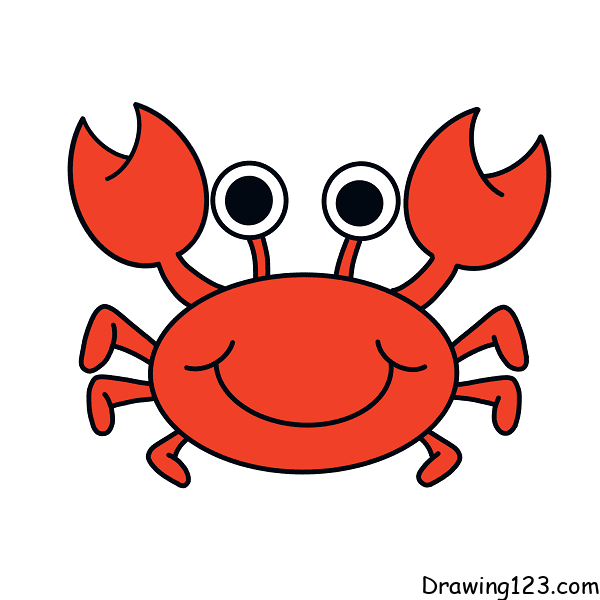menggambar Kepiting
