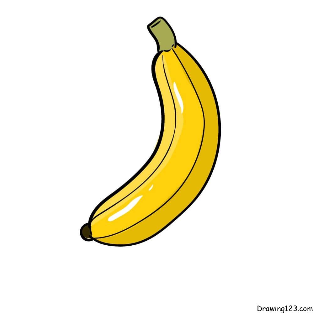 menggambar Pisang