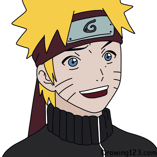menggambar Naruto