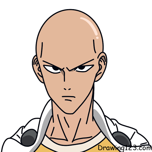 menggambar Saitama