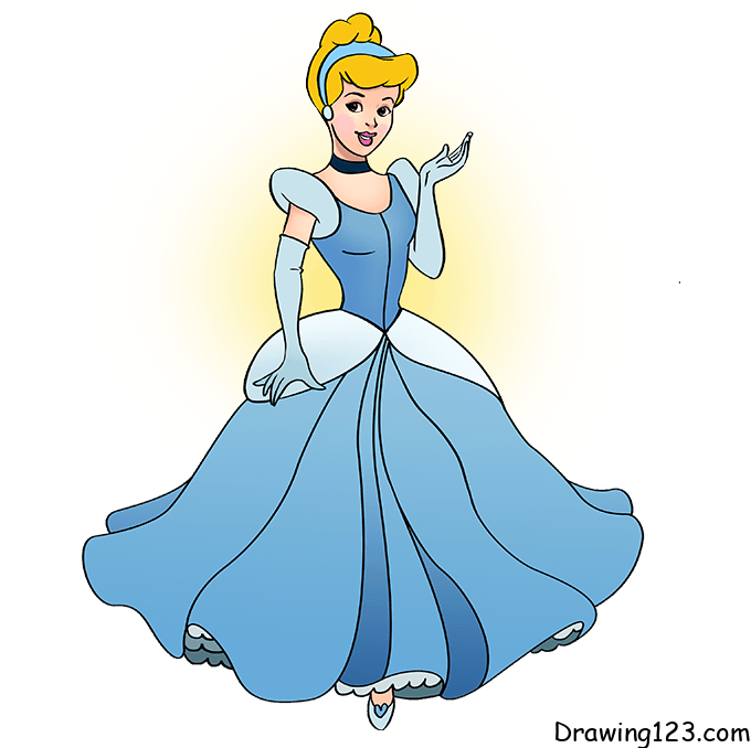 menggambar Cinderella