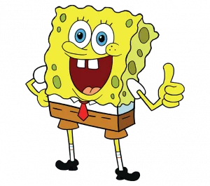 menggambar SpongeBob