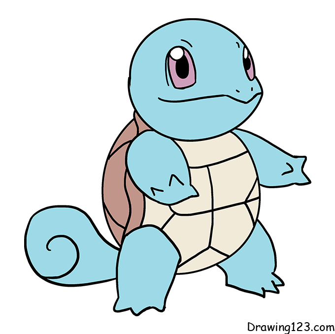 menggambar Pokemon Tupai