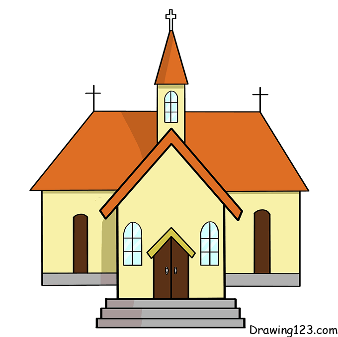menggambar Gereja