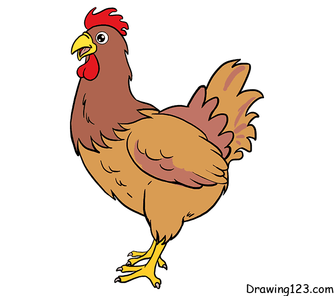 menggambar Ayam