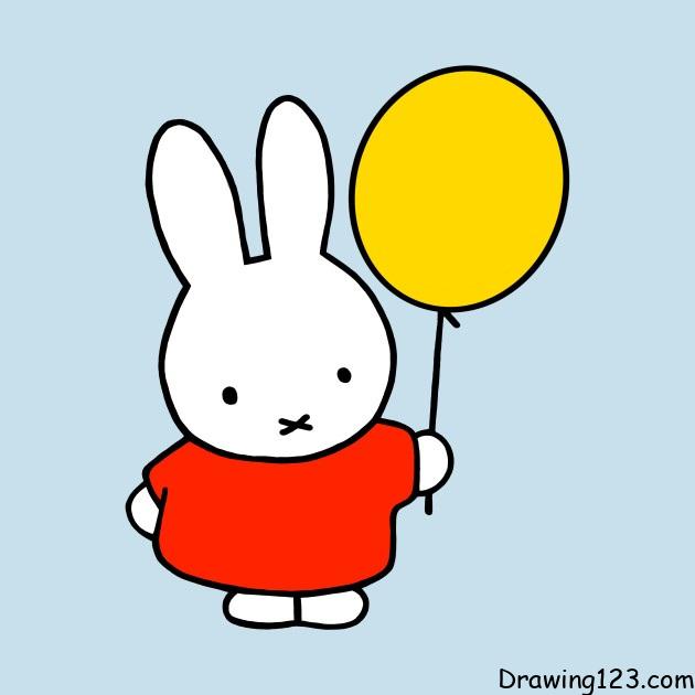 menggambar Miffy