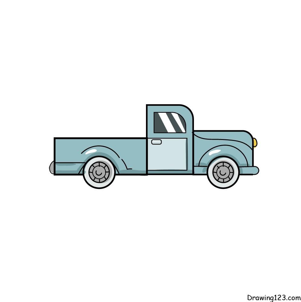 menggambar Truk