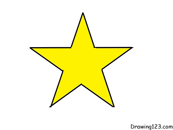 menggambar Bintang