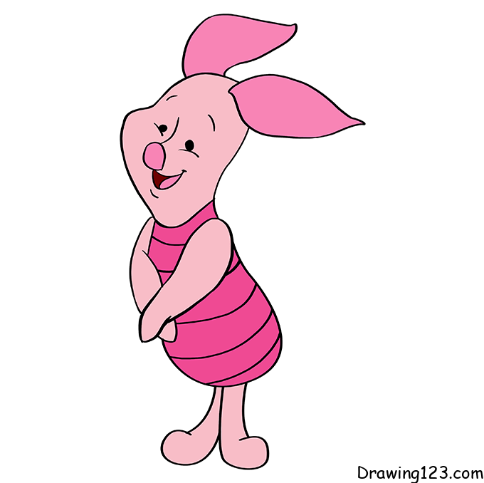 menggambar Babi