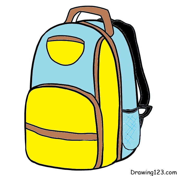 menggambar Ransel