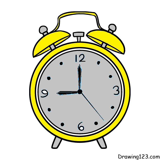 menggambar Jam