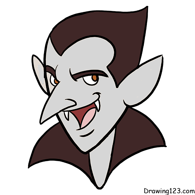 menggambar Vampir