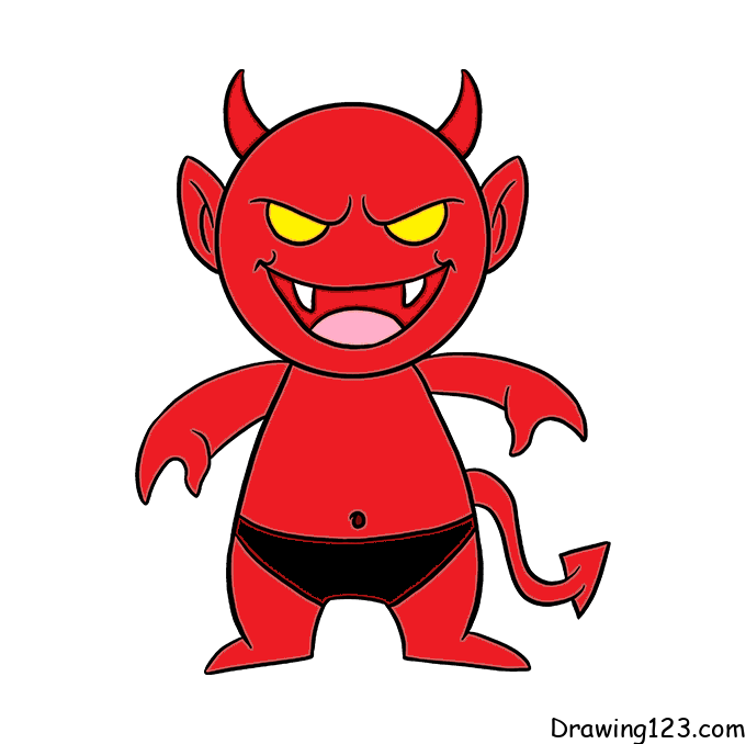 menggambar Demon