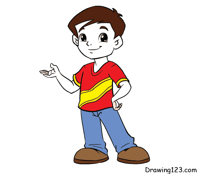 menggambar Anak laki-laki