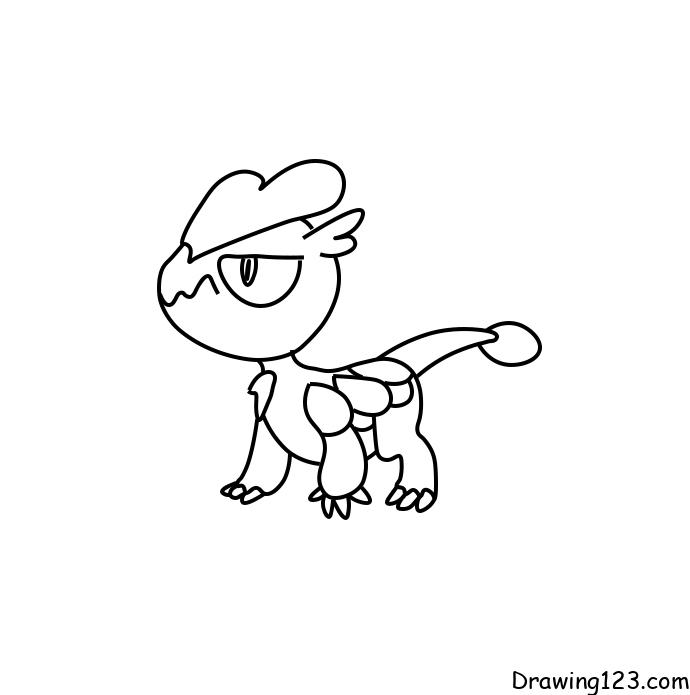menggambar Pokemon Dengan Surai Hati