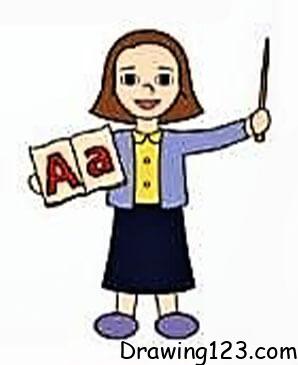 Teacher Drawing Idea 11