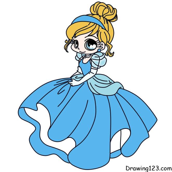 drawing-Cinderella-step15-4