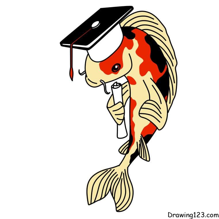 drawing-Koi-fish-step-15-1