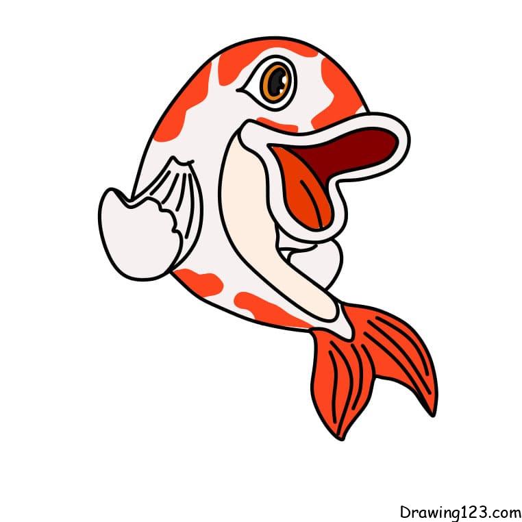 drawing-Koi-fish-step-7-2