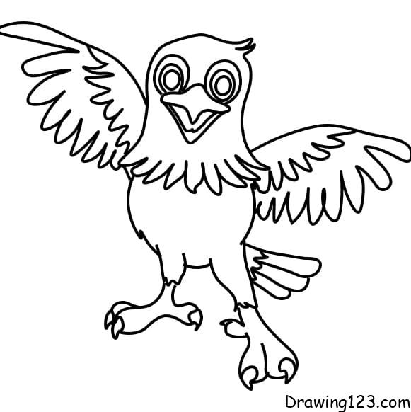 drawing-eagle-step11