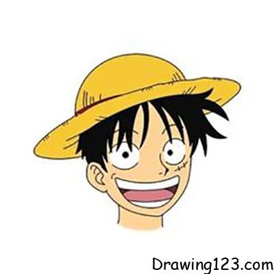 Luffy Drawing Idea 12