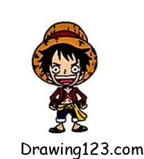 Luffy Drawing Idea 15