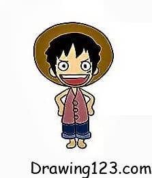 Luffy Drawing Idea 18