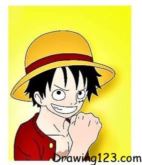 Luffy Drawing Idea 8