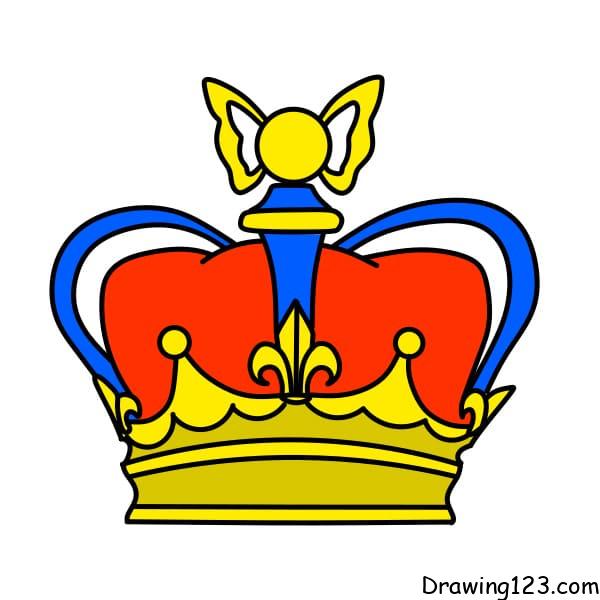 menggambar Mahkota