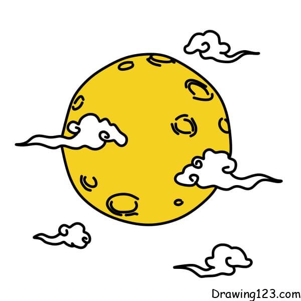 menggambar Bulan