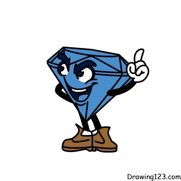 Draw-a-diamond-Step8-1