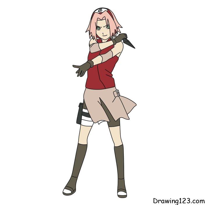 Drawing-Sakura-Step-17-1