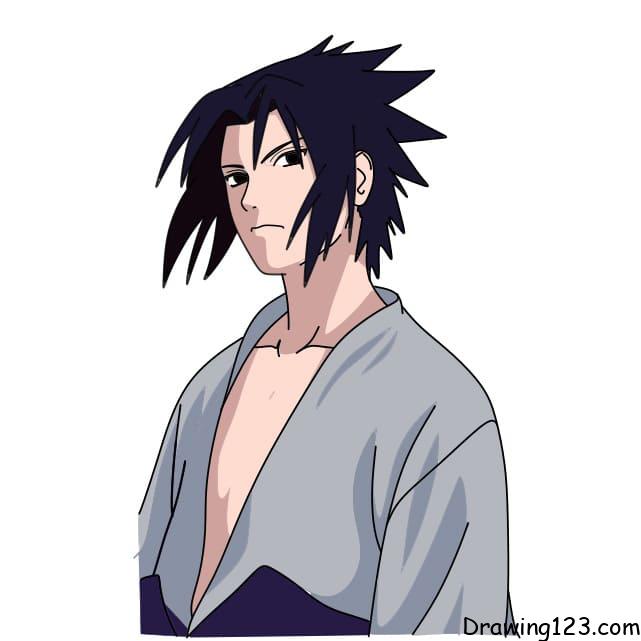 Drawing-Sasuke-Step-12-5