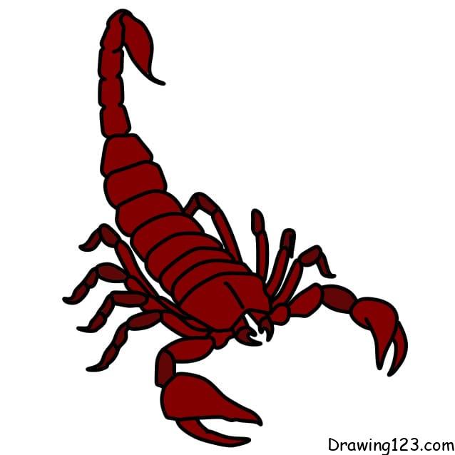menggambar Kalajengking