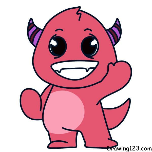 Drawing-monster-Step-10