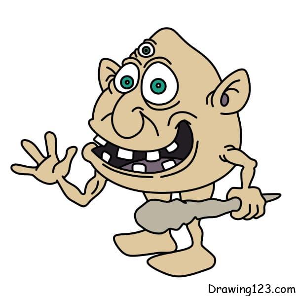 Drawing-monster-step-12