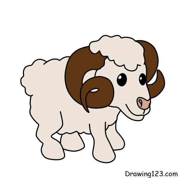 drawing-a-goat-step-8-4