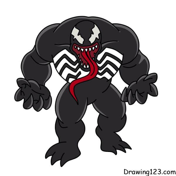 Drawing-Venom-step-12-2