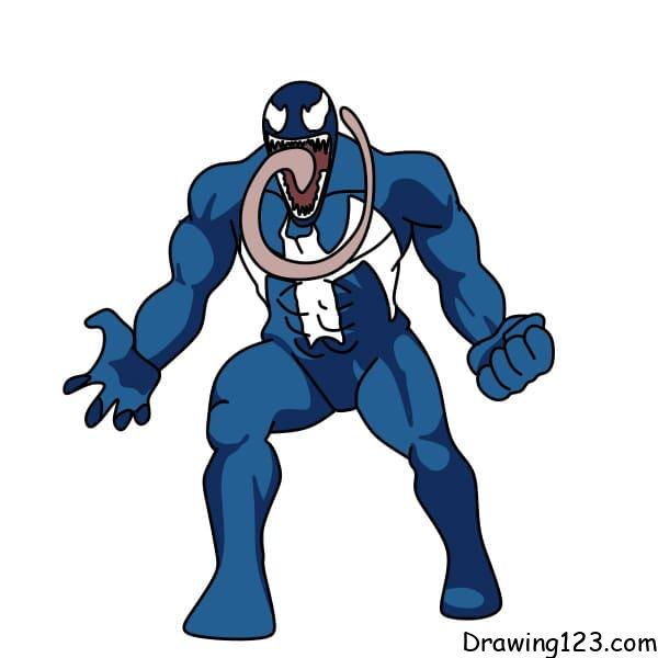 Drawing-Venom-step-9-3