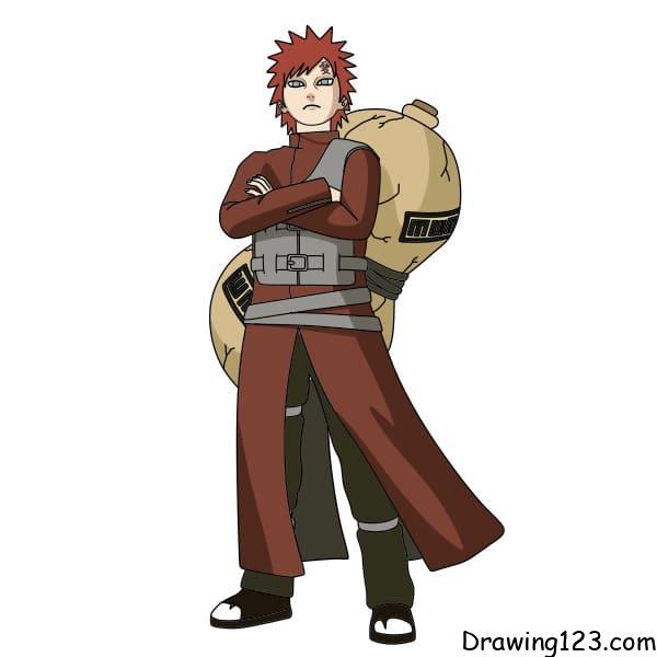 menggambar Gaara