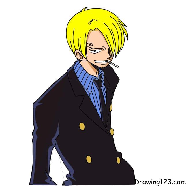 menggambar Sanji