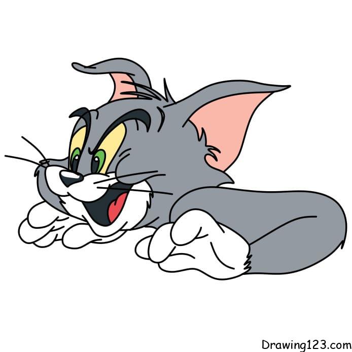 Drawing-a-cat-Tom-step-10-3