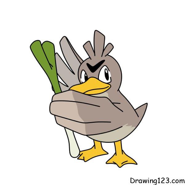 menggambar Pokemon Kamonegi