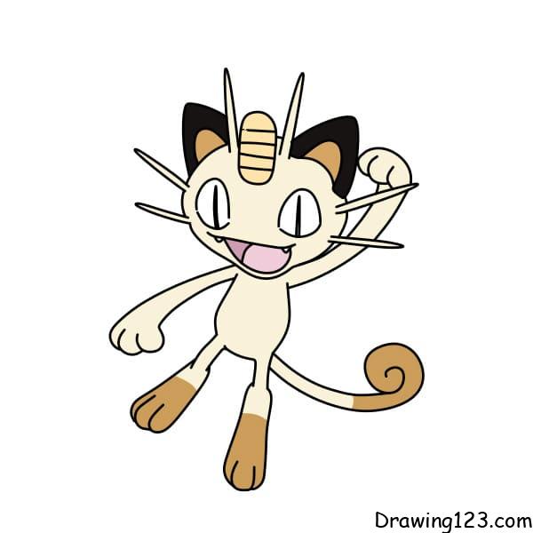 menggambar Pokemon Nyasu