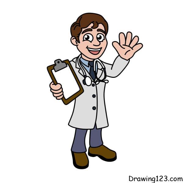 menggambar Dokter