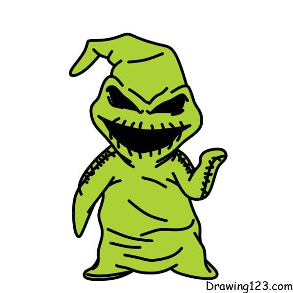 menggambar Oogie Boogie