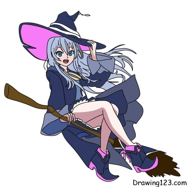 How-to-draw-a-witch-step-13-3